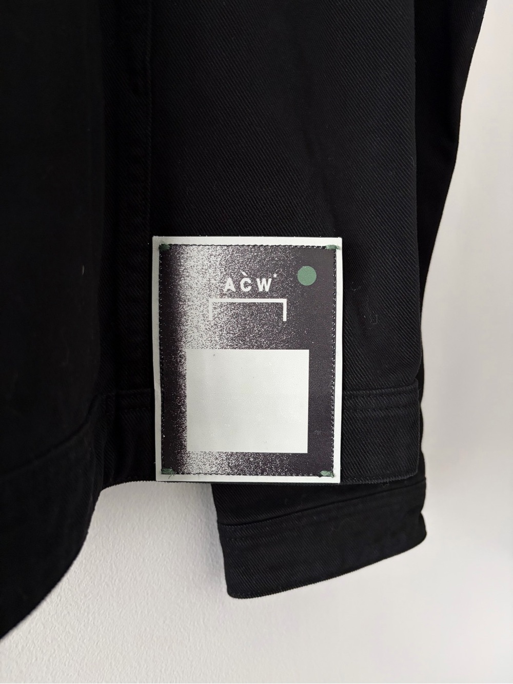 A-COLD-WALL* Pigment Dyed Trucker Jacket - Half Patterned - Picture 5 of 7